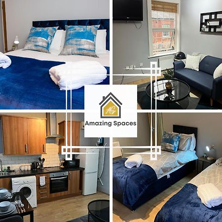 City Centre 2 Bed Flat Sleeps 3 For Work And Leisure With Free Wifi By Amazing Spaces Relocations Ltd Warrington  Zewnętrze zdjęcie